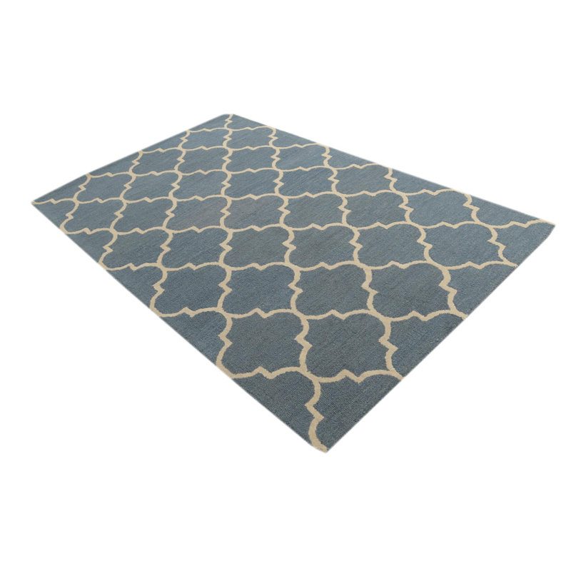 Tapis bleu 5x8 Pineland