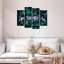 «Funny Buddha Quote», ensemble de 4 impressions sur toile 4 pièces-1446501638