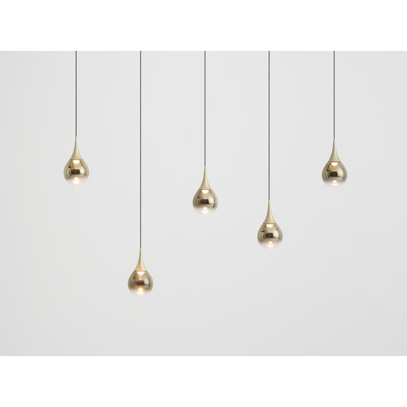 Luminaire suspendu Paopao Pl5, Champagne or