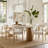 Solaze Boucle Upholstered Dining Chair 