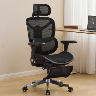 One-Touch Control Ergonomic Mesh Task Chair with 3-Level Recline Lock, High-end Office chair, Executive Mesh Task Chair, Office Chair with Adjustable
