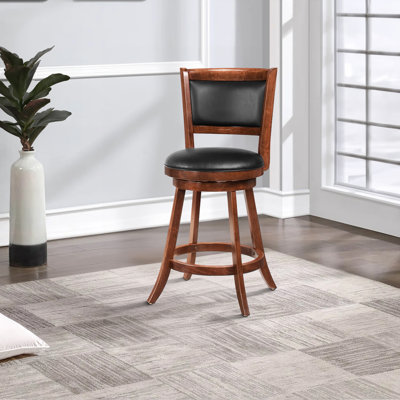 Tabouret de comptoir pivotant 24,25 po Abba