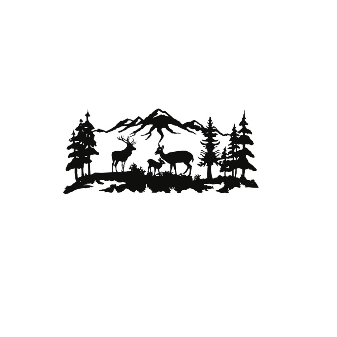 Tree Mountain Wall Décor