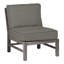 Club Teak Sectional Slipper Chair-83260246-83260249-83260253