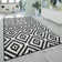Jerrold Flatweave Black/Light Grey Rug