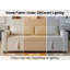 2 Seater Velvet Sofa Bed-1881826509