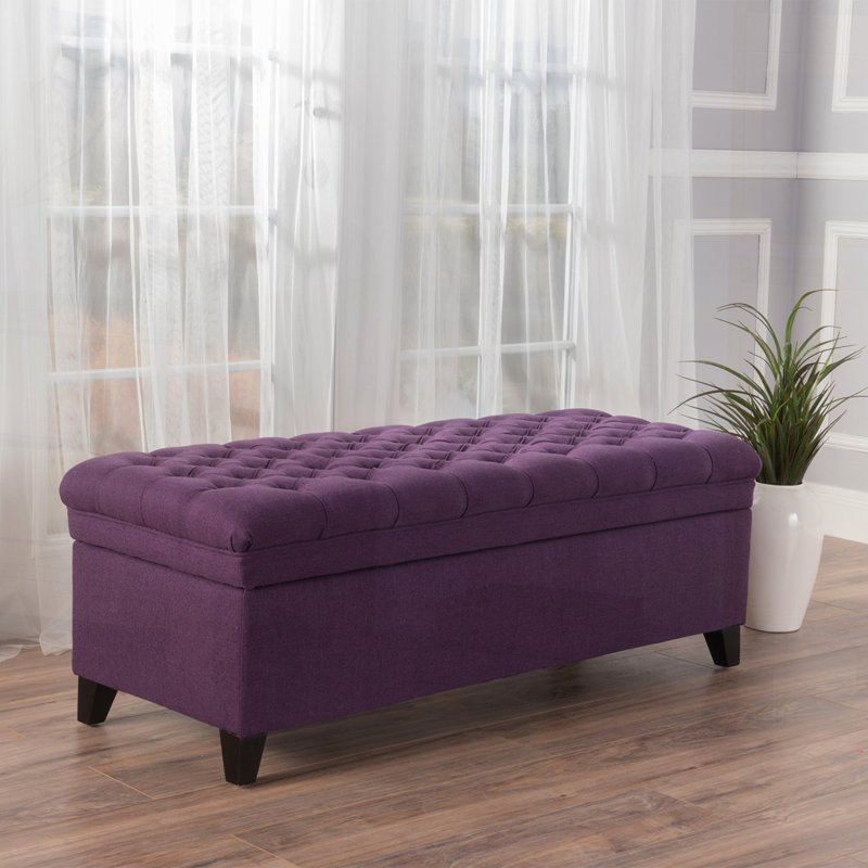 Rectangular bench design, Purple