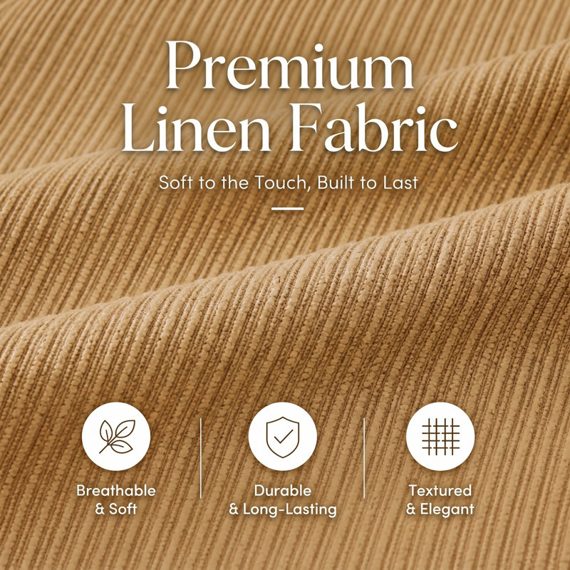 Modern Linen Daybed With Pneumatic Lift-Up Storage, No Box Spring Needed, Yellow, Yellow