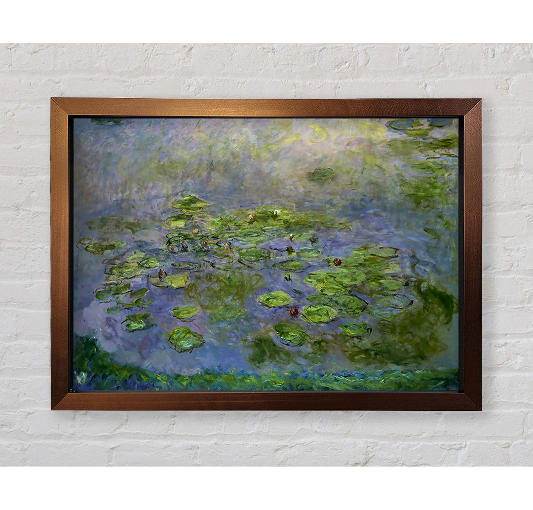 Nympheas (Seerosen) von Claude Monet - Einzelne Bilderrahmen Kunstdrucke