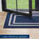 Nautica Double Line Machine Washable All Loop Tufted Rugs