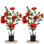 Artificial Peony Flower Trees, Faux Peony Plant In Pot