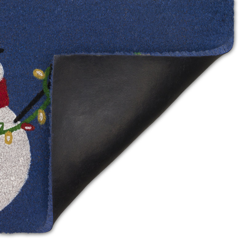 Poppe Non-Slip Christmas Outdoor Doormat