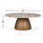 Mellonia 42" Round Genuine Marble Coffee Table
