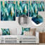 - Impression murale en métal formes abstraites-99557146
