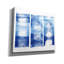  «Blue Geometric Abstract 1» par Wild Apple Portfolio, art mural sur toile, 30 po x 26 po-1379484058