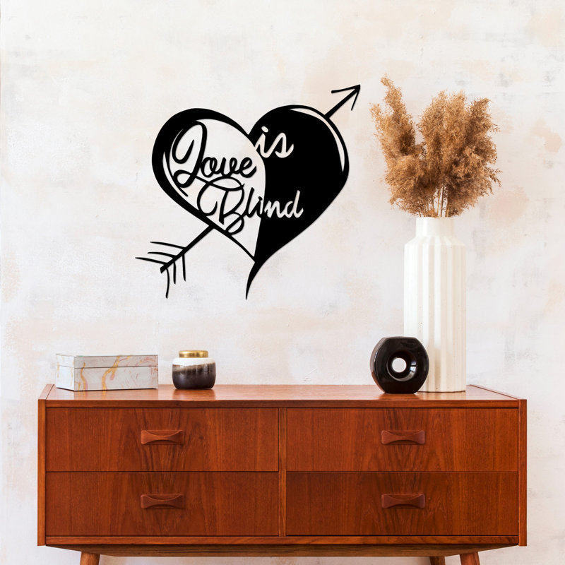 Decorative Metal Wall Accessory, Black, 23.2 x 24.0 inches | 100% Metal, Thickness: 0.06 inches | Stylish and Durable Design, Perfect for Home Décor, Easy to Hang, Modern Aesthetic for Any Room