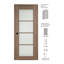 Porte standard préfinie en bois manufacturé Avon-92914351-92914355