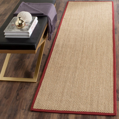 Hillsborough sisal fiber knitted rug