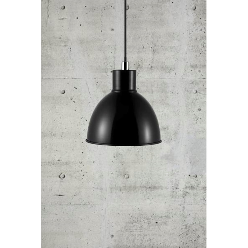 Maddi 1 - Light Dome Pendant, Black