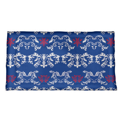 Football Baroque Pattern Pillow Sham