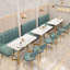 Bancs de restaurant modernes et simples-101363547