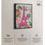 Velours Tour Eiffel, reproduction d'art sur toile par Art Remedy-110305042-110305054