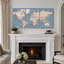 Carte du monde «Blue Global Antique Atlas-87392624-87392622-119402843
