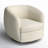 Marcy Upholstered Swivel Barrel Chair-493803929