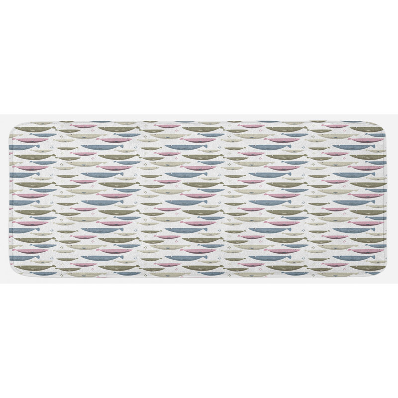 Tapis de cuisine poisson