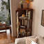 Armoire de coin en bois massif