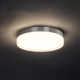 Single Light Glass LED Flush Mount