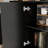 47" Sideboard Buffet, Modern 4 Doors Credenza Storage Cabinets with Adjustable Shelves