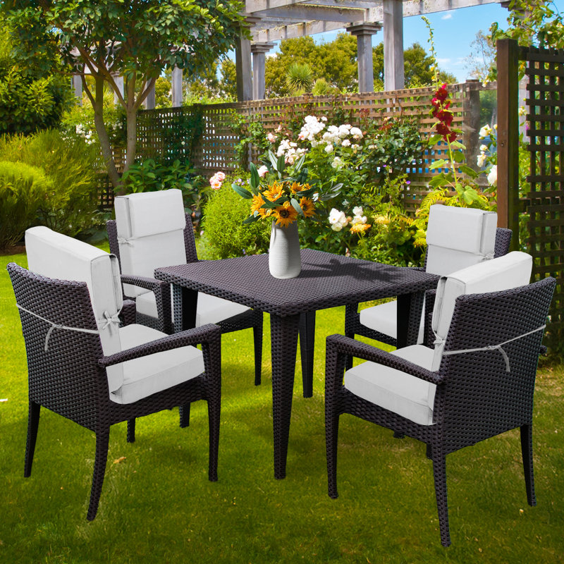 4.1" Outdoor Seat / Back Cushion, Light Gray