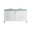 Ensemble de meuble-lavabo double 60 po Chicago-101285422-86455834-86455833