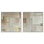 Vanilla Set Canvas Abstract Print by Oliver Gal, Black Frame, 12 x 12-1583854555-1583854546