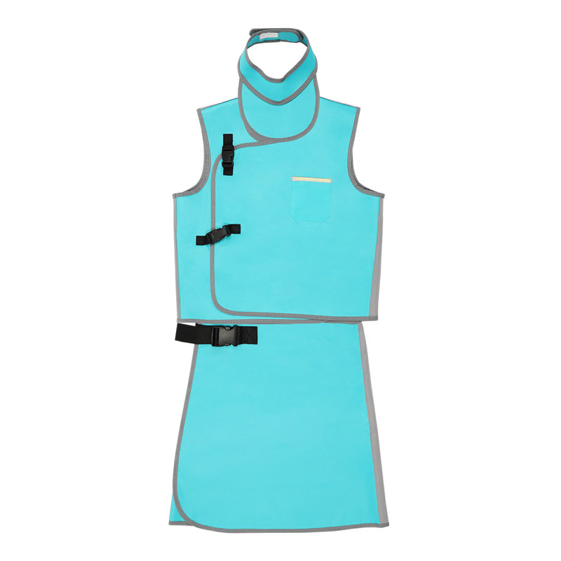 No Pattern Linen Bib Apron