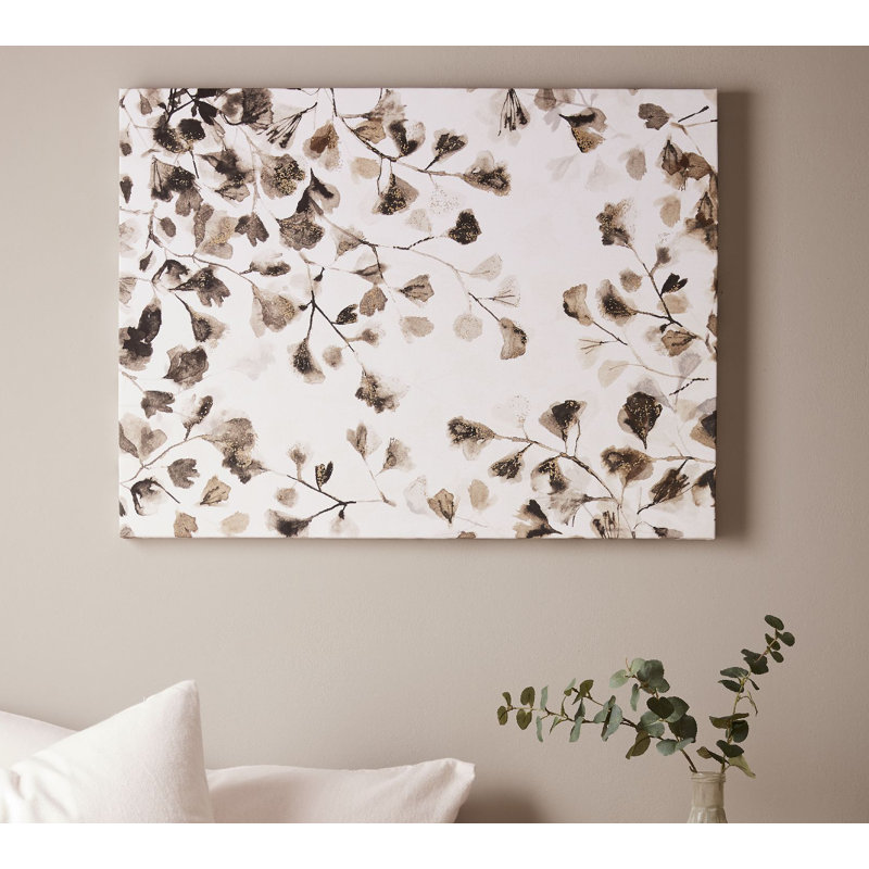 Art for the Home Sepia Nature Trail Printed Canvas