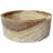 TashMart 16'' Honey Stone Circular Bathroom Sink