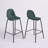 Lazio Velvet Bar Stool with Iron Legs-1378205568-1468054133