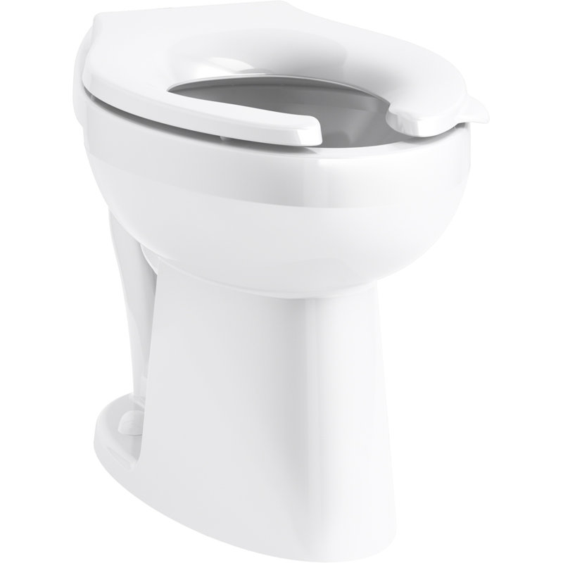 Kohler Highcliff Ultra Ada-Height Flushometer Bowl with Rear Spud
