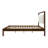 Ardin King Walnut Solid Wood Bed-747825530-747825528