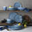 Noritake Colorwave Kiln Azure 12-Piece Dinnerware Set, Service for 4