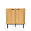 Armoire de coin moderne cannelée-118587427