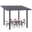 2.4X3.6M Outdoor Hardtop Gazebo Pergola For Patio-130153282