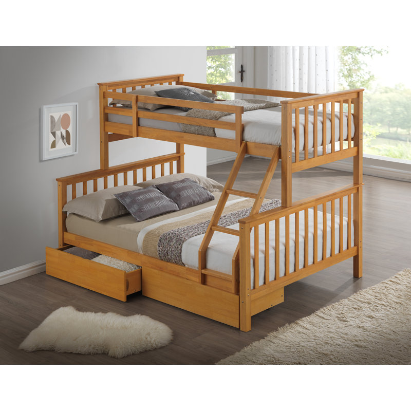 Thomson 90 X 190cm Bunk Bed, Beech