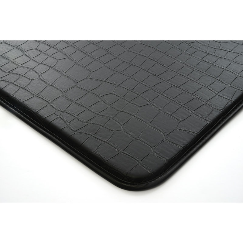 Tapis de cuisine crocodile Wein, Noir