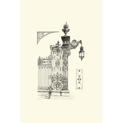 Wrought Iron Gate IV