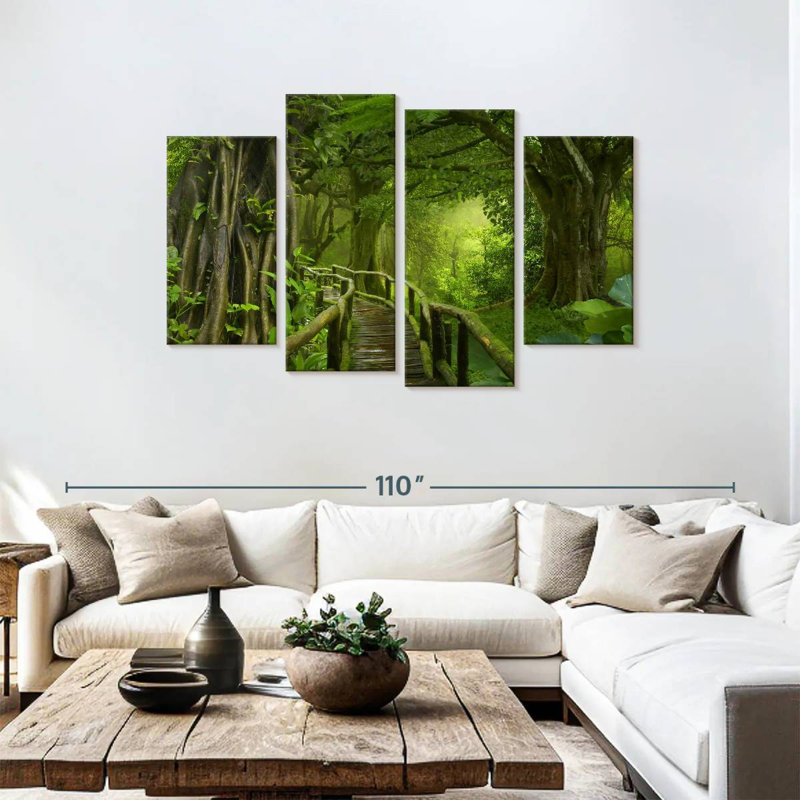 Alvord Thailand Jungle, 48" H x 75" W