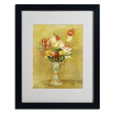 " Tulipes 1909 " by Pierre-Auguste Renoir