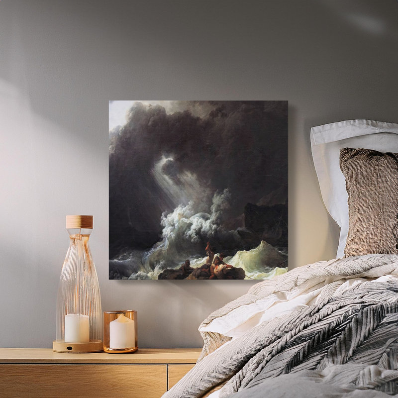 Peart Wrapped Canvas Print Set, 16x16